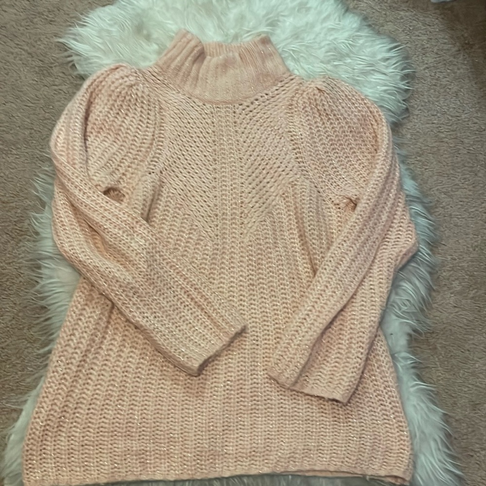 Express light pink knit sweater - size M. NWOT!